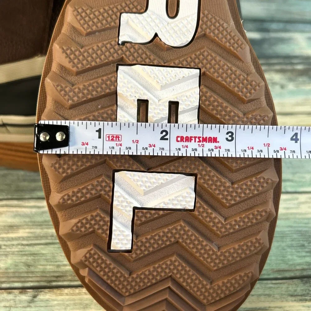 Sorel Slimpack lll Waterproof Winter Boot Womens 8.5 Brown Leather Ankle Lace Up